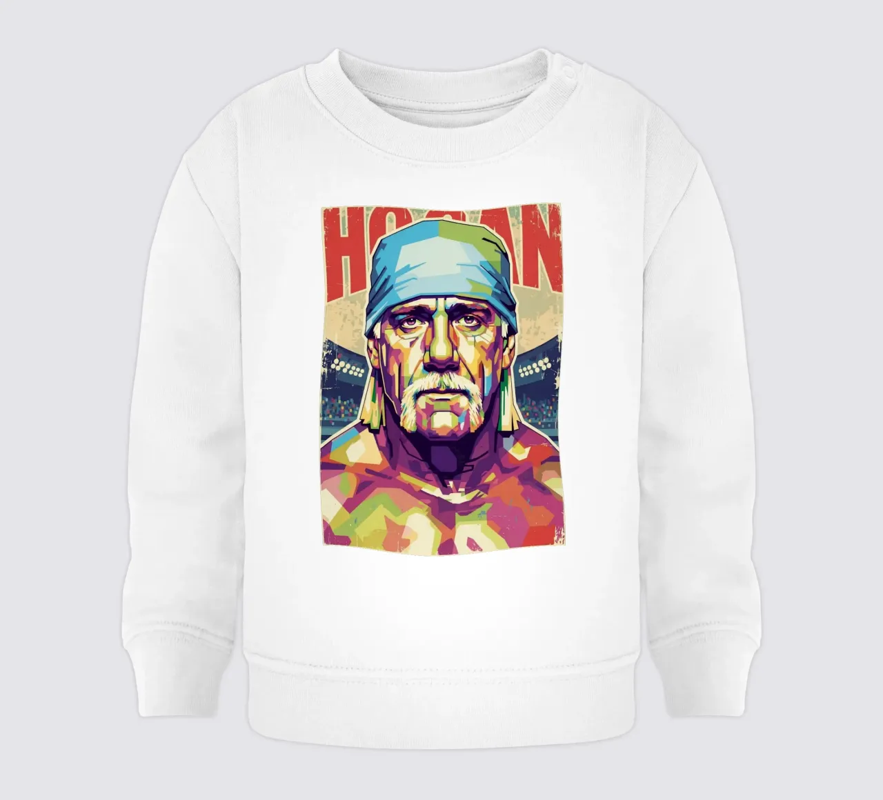 Hulk Hogan in memoria felpa neonato da Hantamrata
