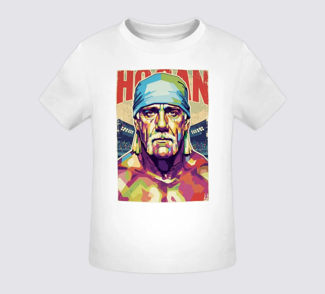 Hulk Hogan in memoria maglietta neonato da Hantamrata