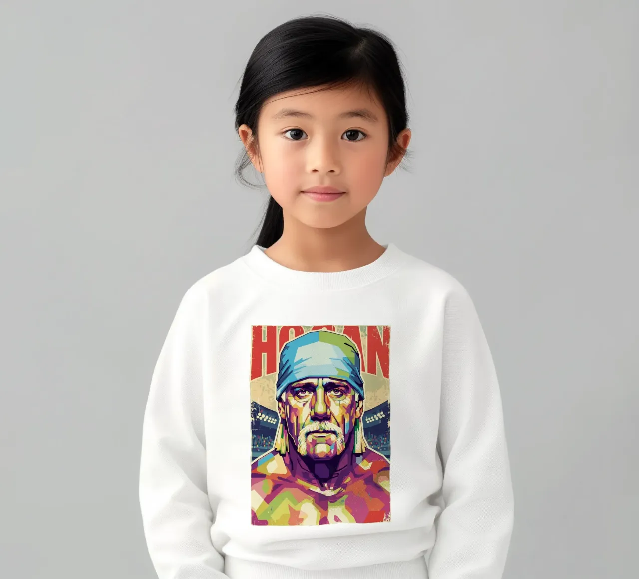 Hulk Hogan in memoria felpa bambino da Hantamrata