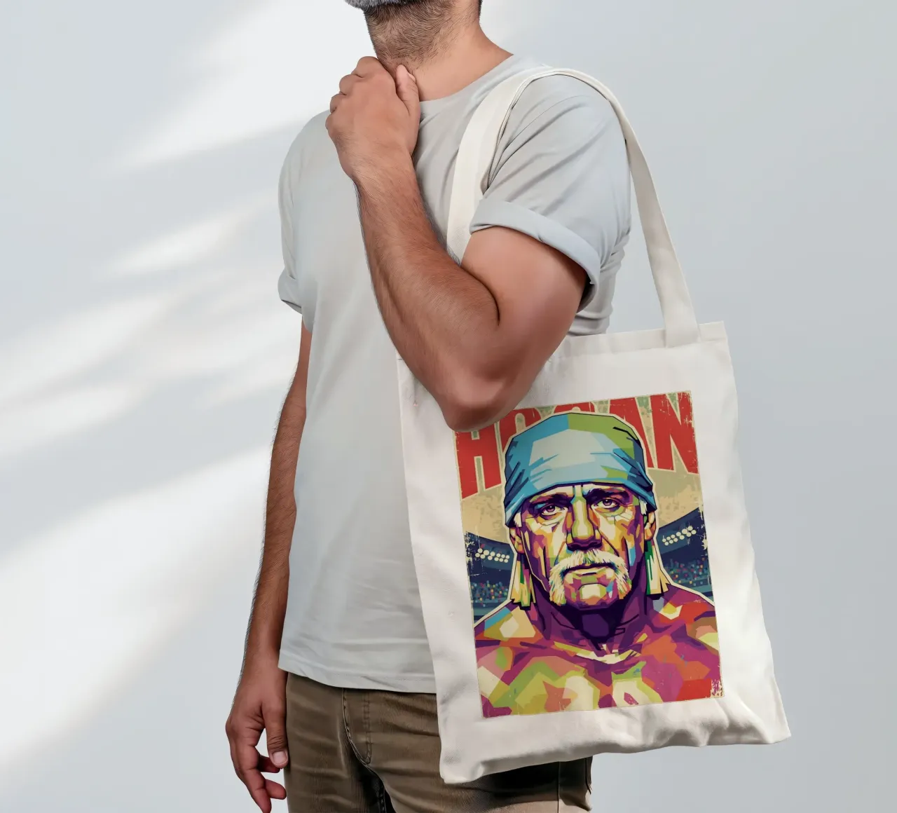 Hulk Hogan in memoria borsa in juta da Hantamrata