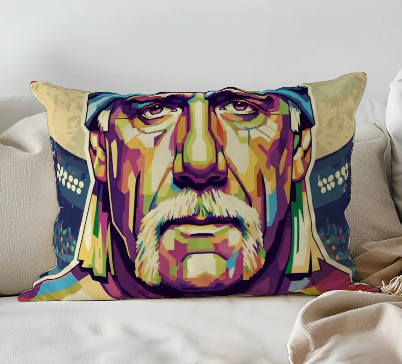 Hulk Hogan in memoria cuscino da Hantamrata