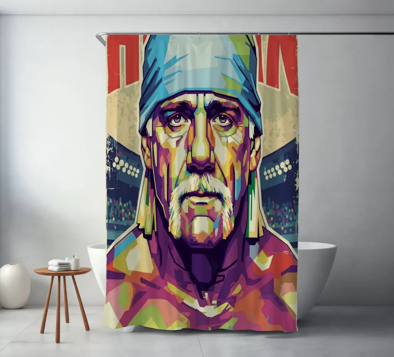 Hulk Hogan in memoria tenda da doccia da Hantamrata