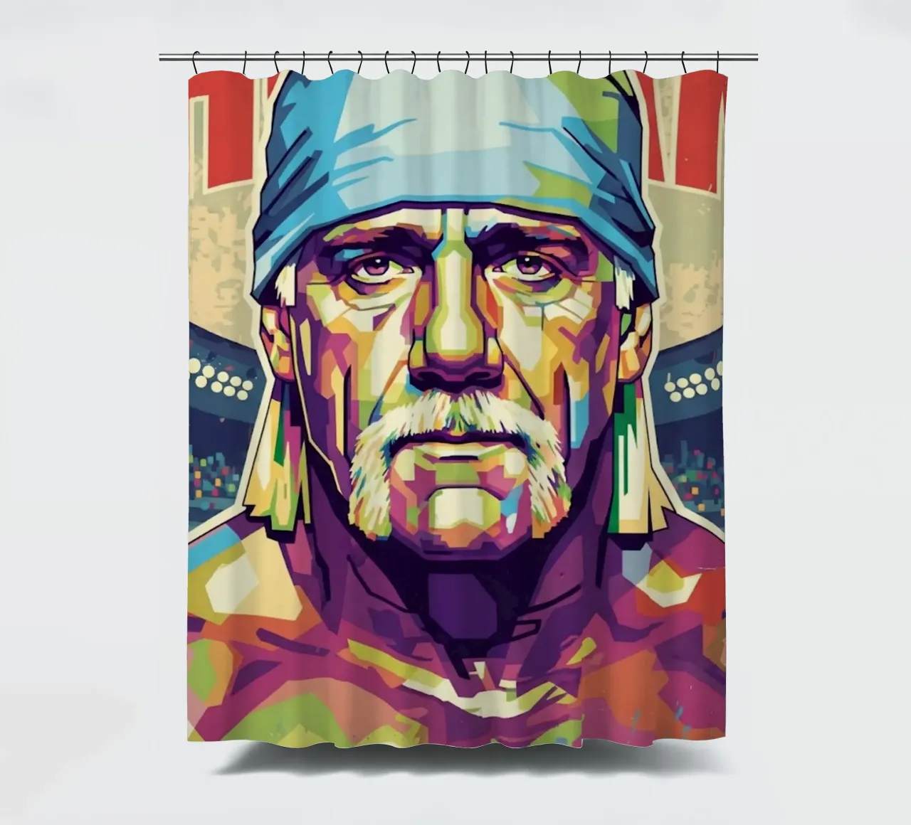 Hulk Hogan in memoria tenda da doccia da Hantamrata