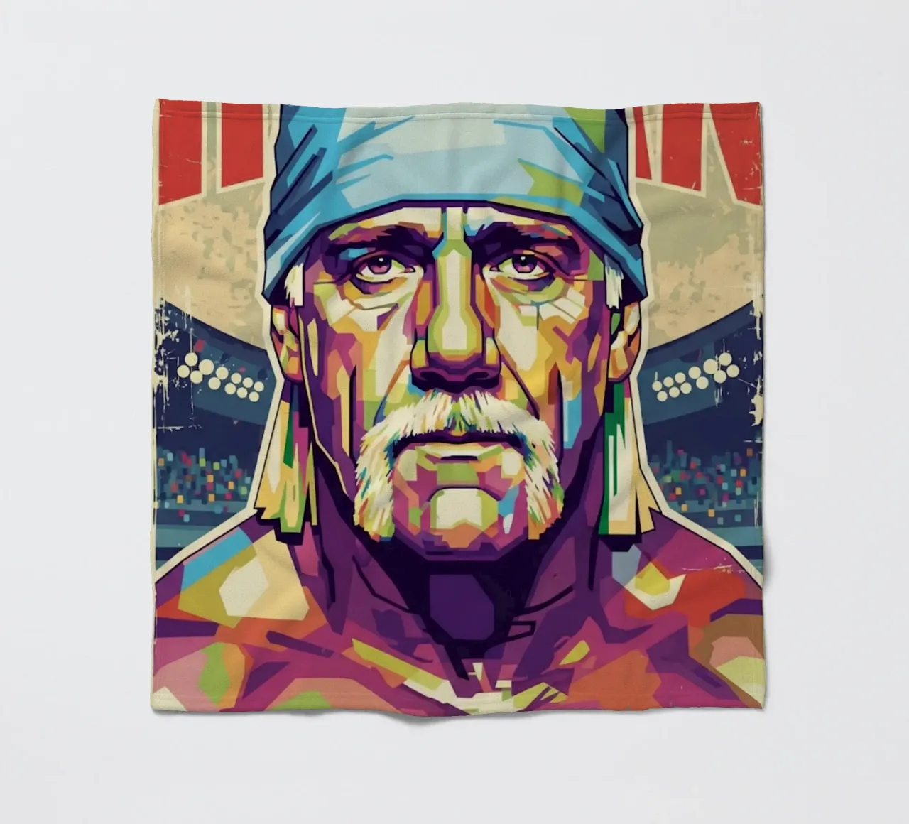 Hulk Hogan in memoria coperta in pile da Hantamrata