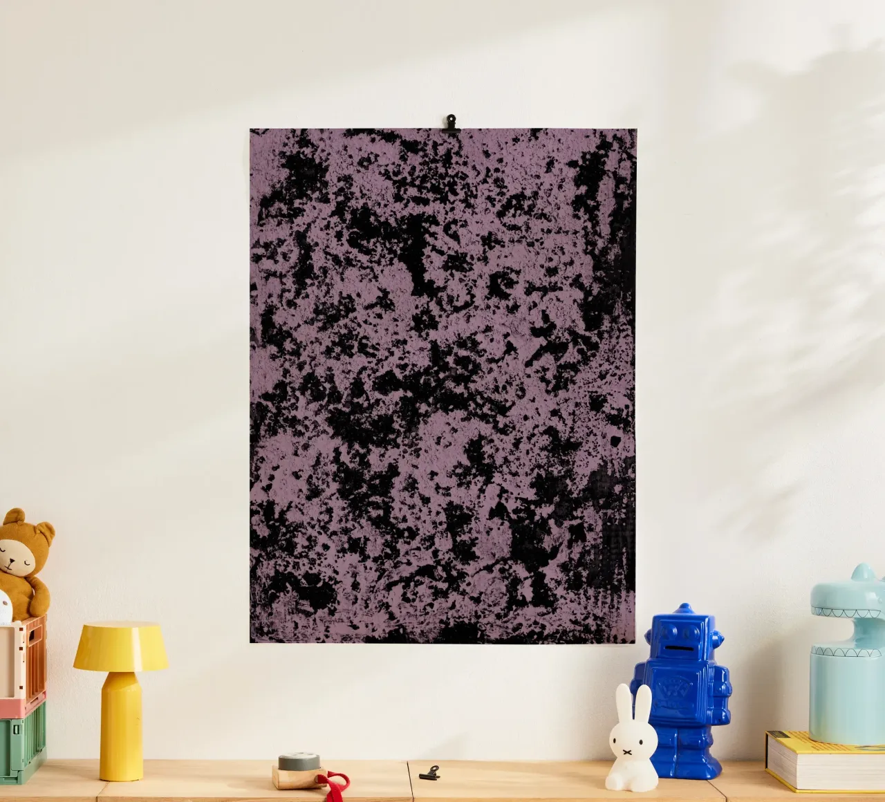 Abstract Artwork Colourful #15 carta hahnemühle da kathrinmay