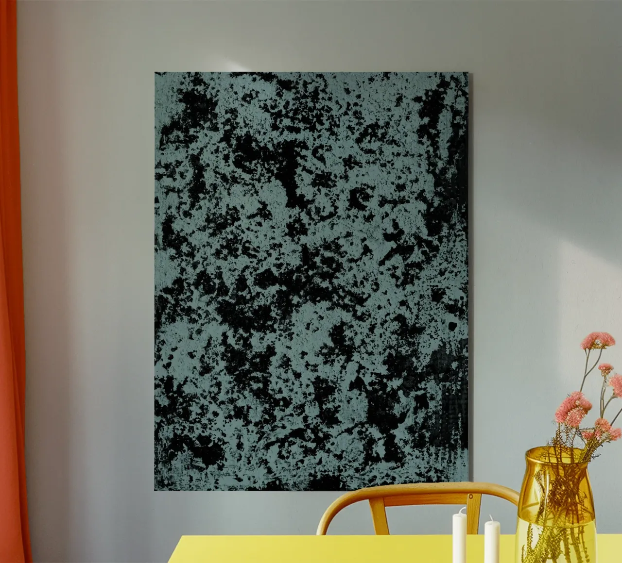 Abstract Artwork Colourful #16 alluminio dibond da kathrinmay