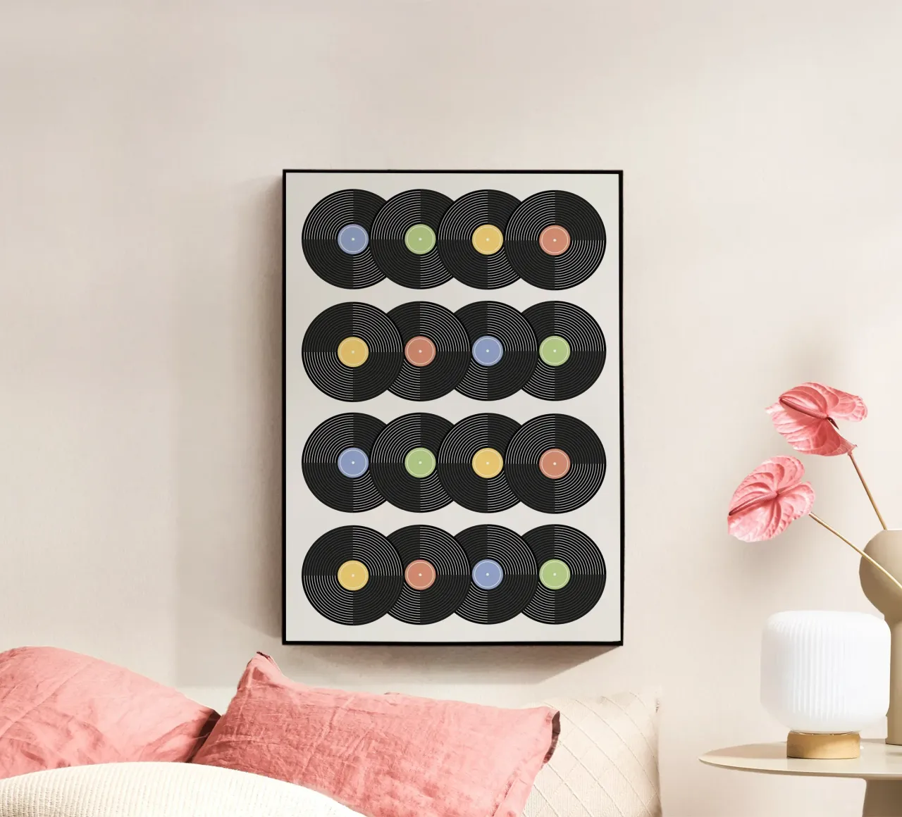 Vinyl Pattern #1 plexiglass da kathrinmay