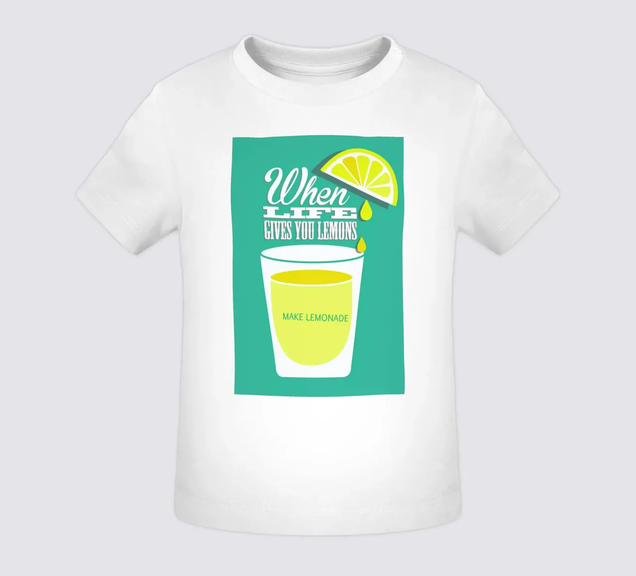 Lemons baby t-shirt by Trabolt Design