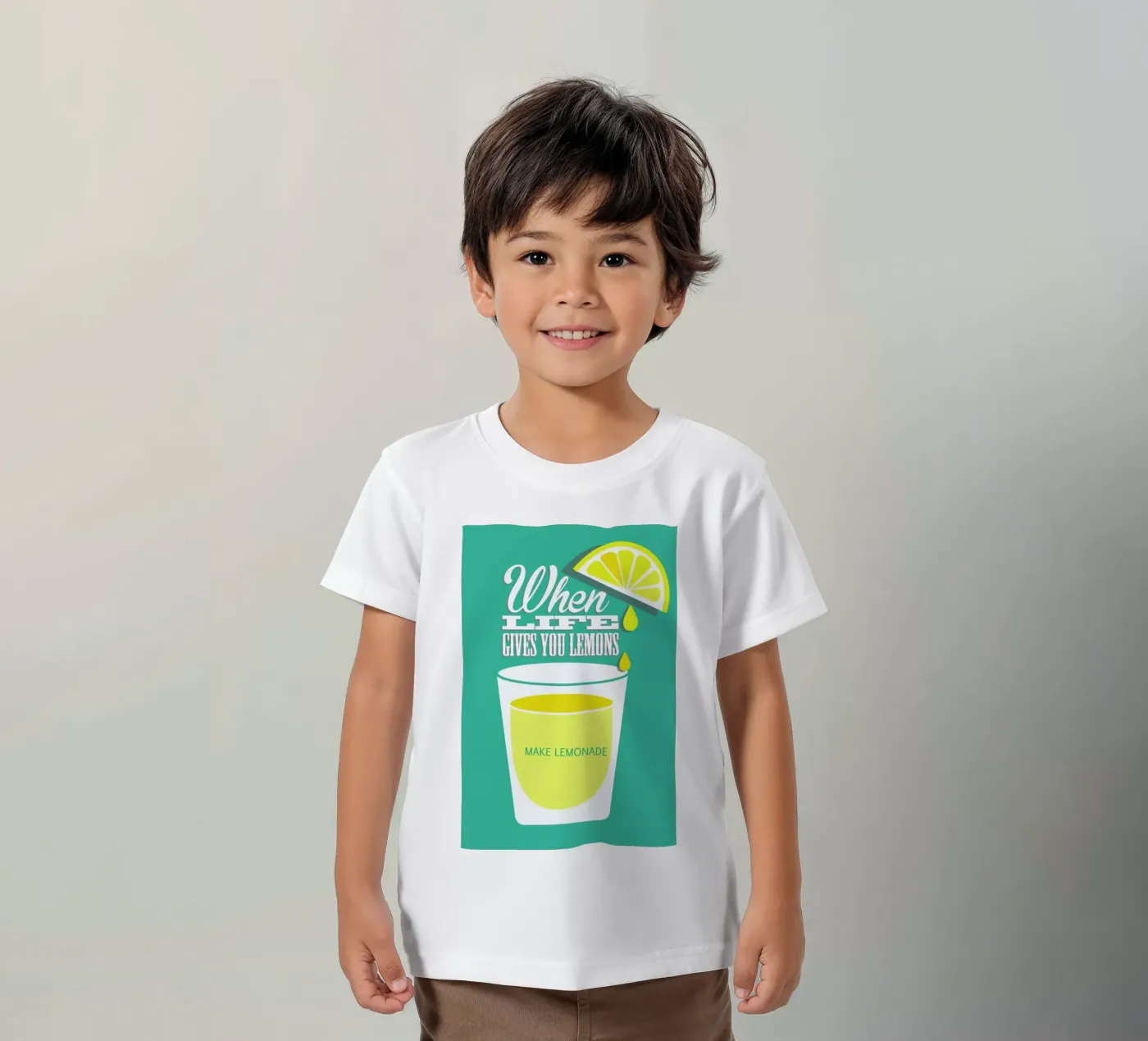 Lemons Kinder T-Shirt von Trabolt Design