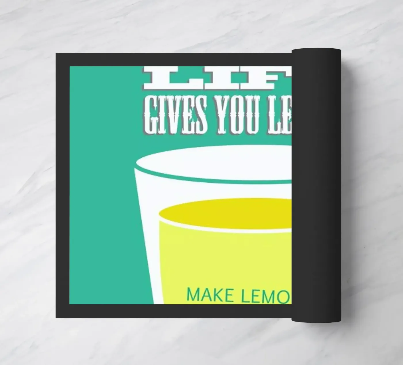 Lemons doormat by Trabolt Design