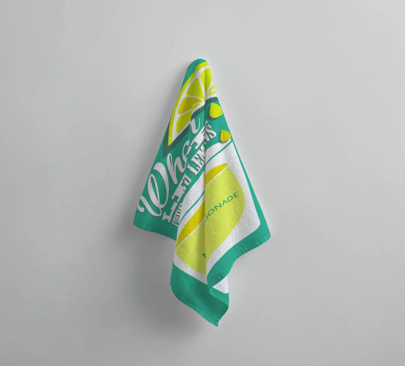 Lemons asciugamano da bagno da Trabolt Design