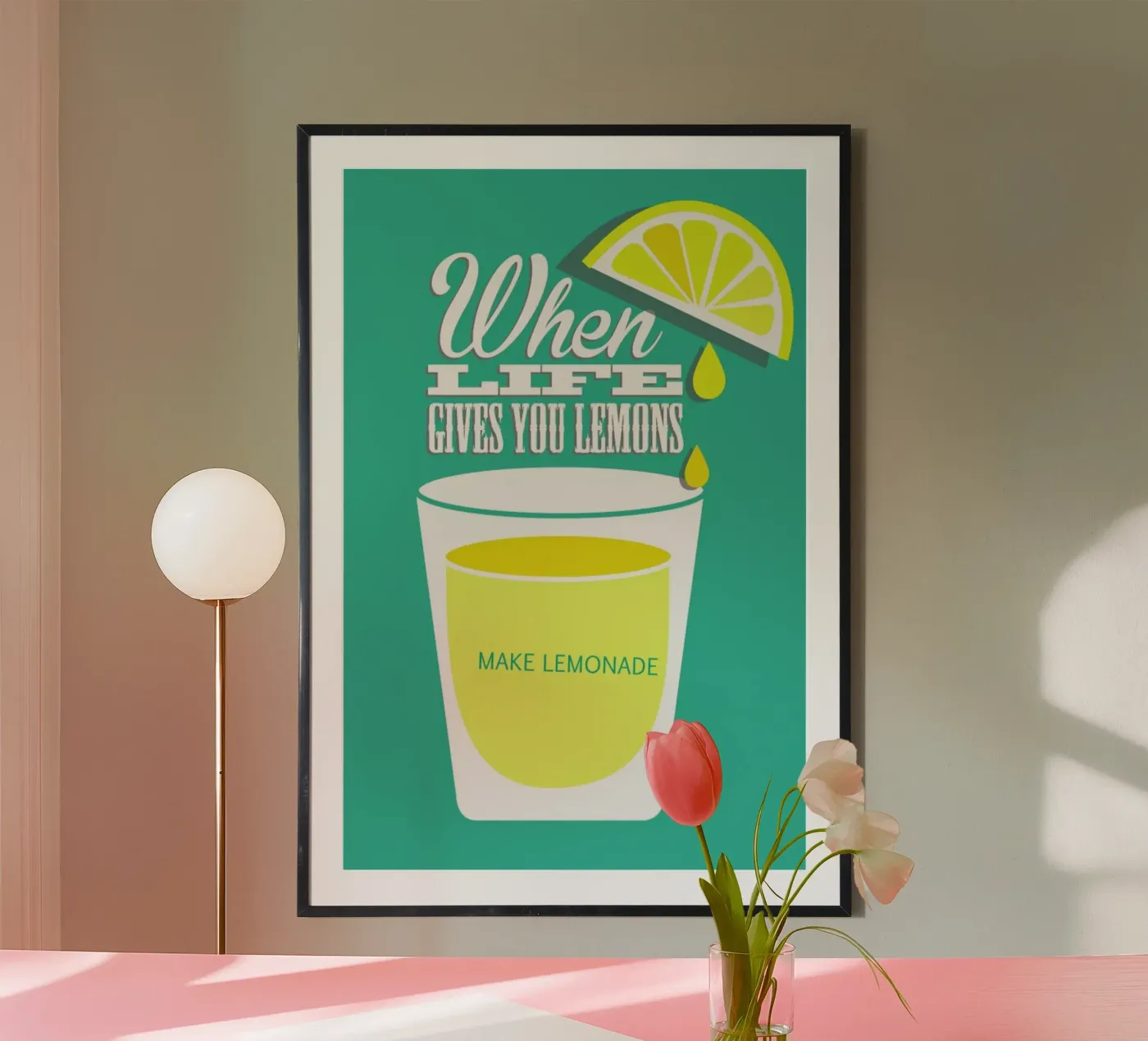 Lemons poster van Trabolt Design