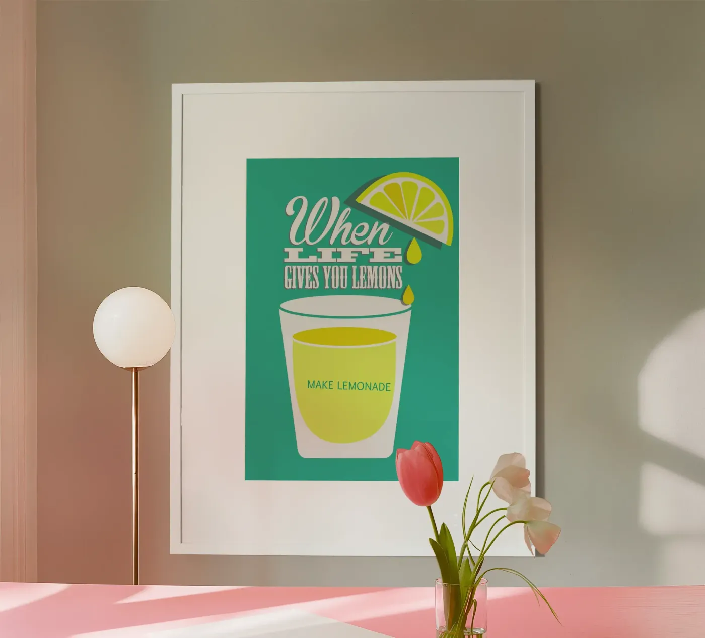 Lemons poster van Trabolt Design