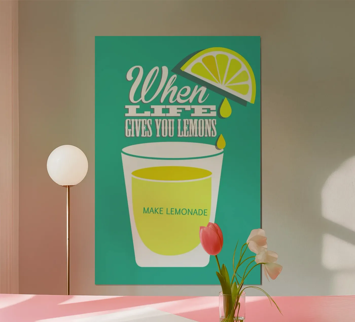 Lemons poster van Trabolt Design