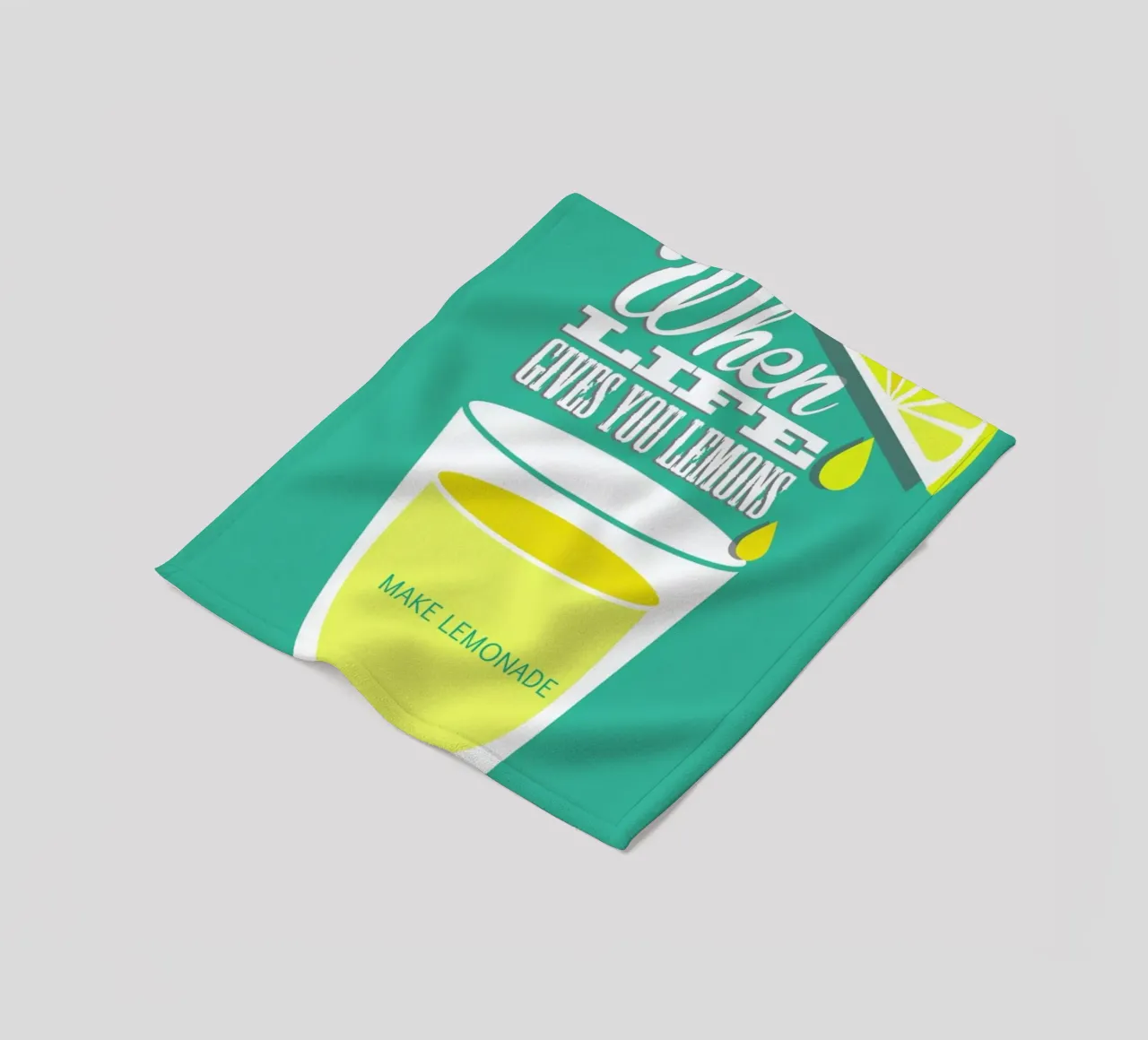 Lemons Fleecedecke von Trabolt Design