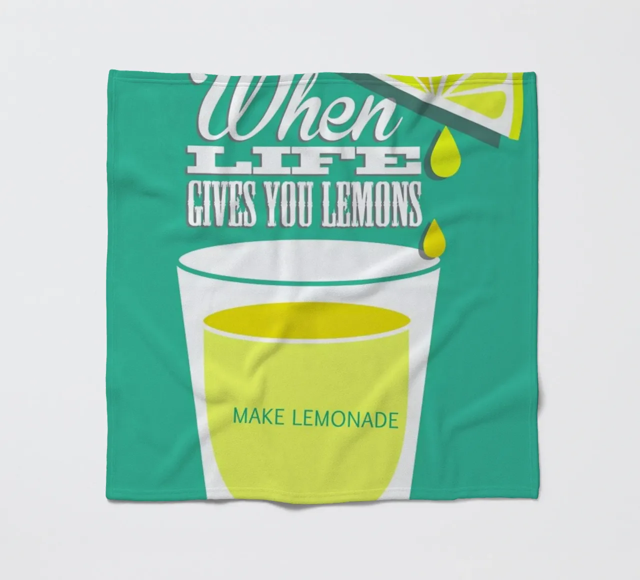 Lemons Fleecedecke von Trabolt Design