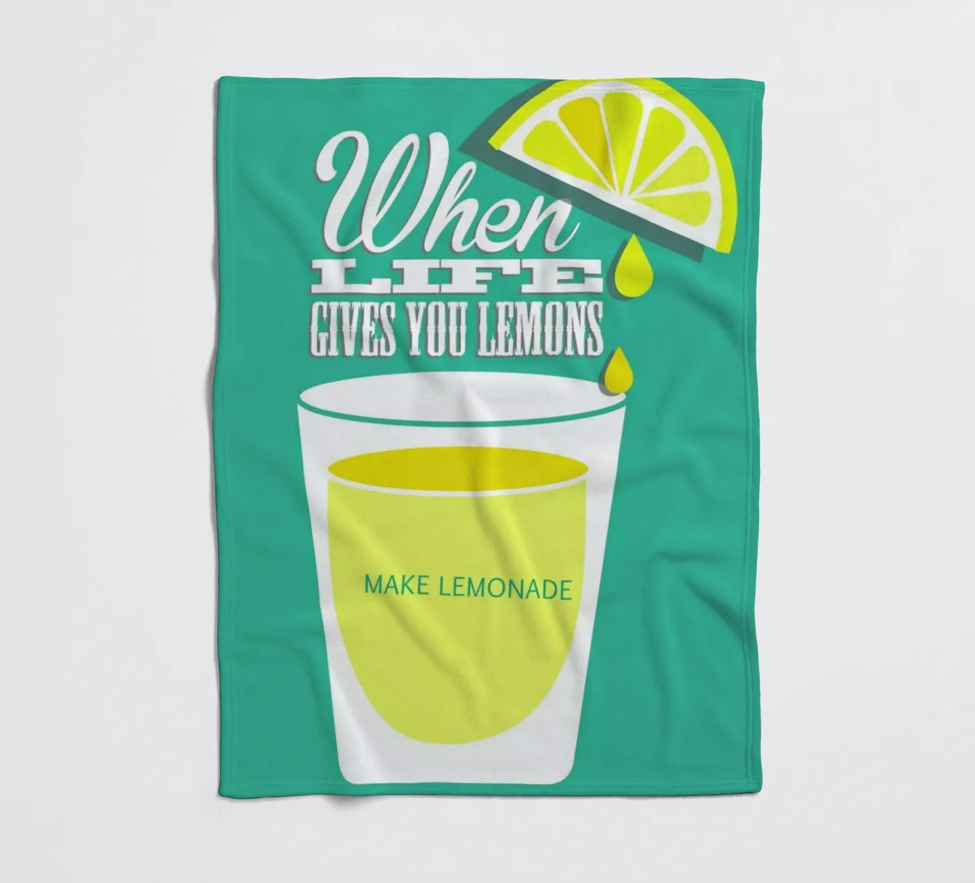 Lemons plaid polaire de Trabolt Design