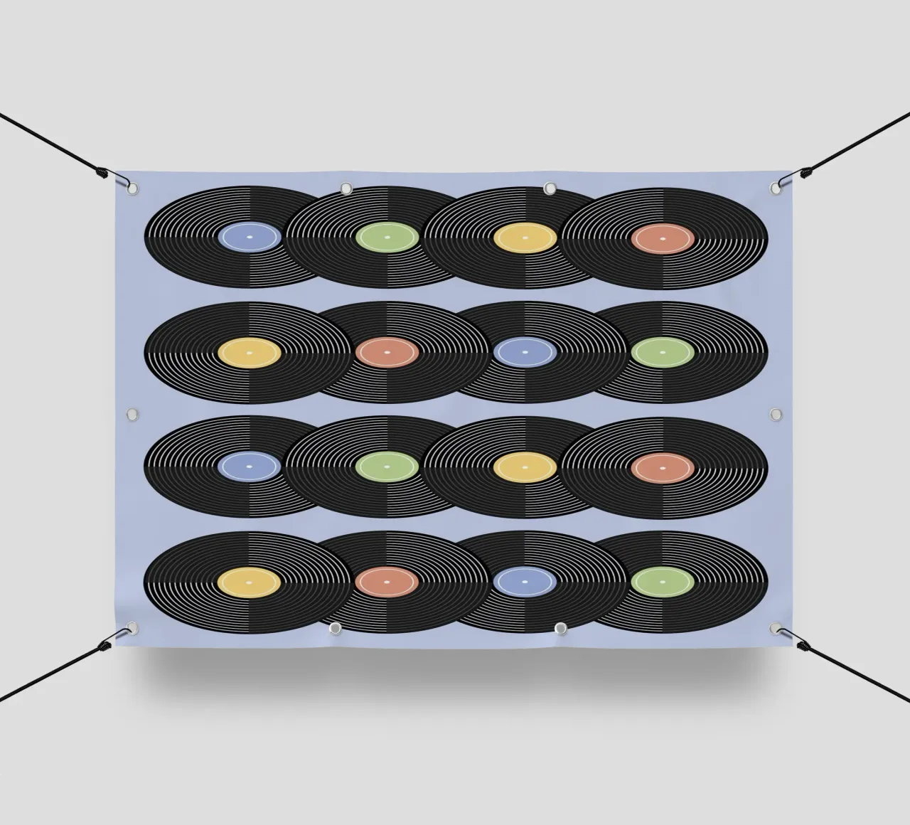Vinyl Pattern #1 PVC Plane von kathrinmay