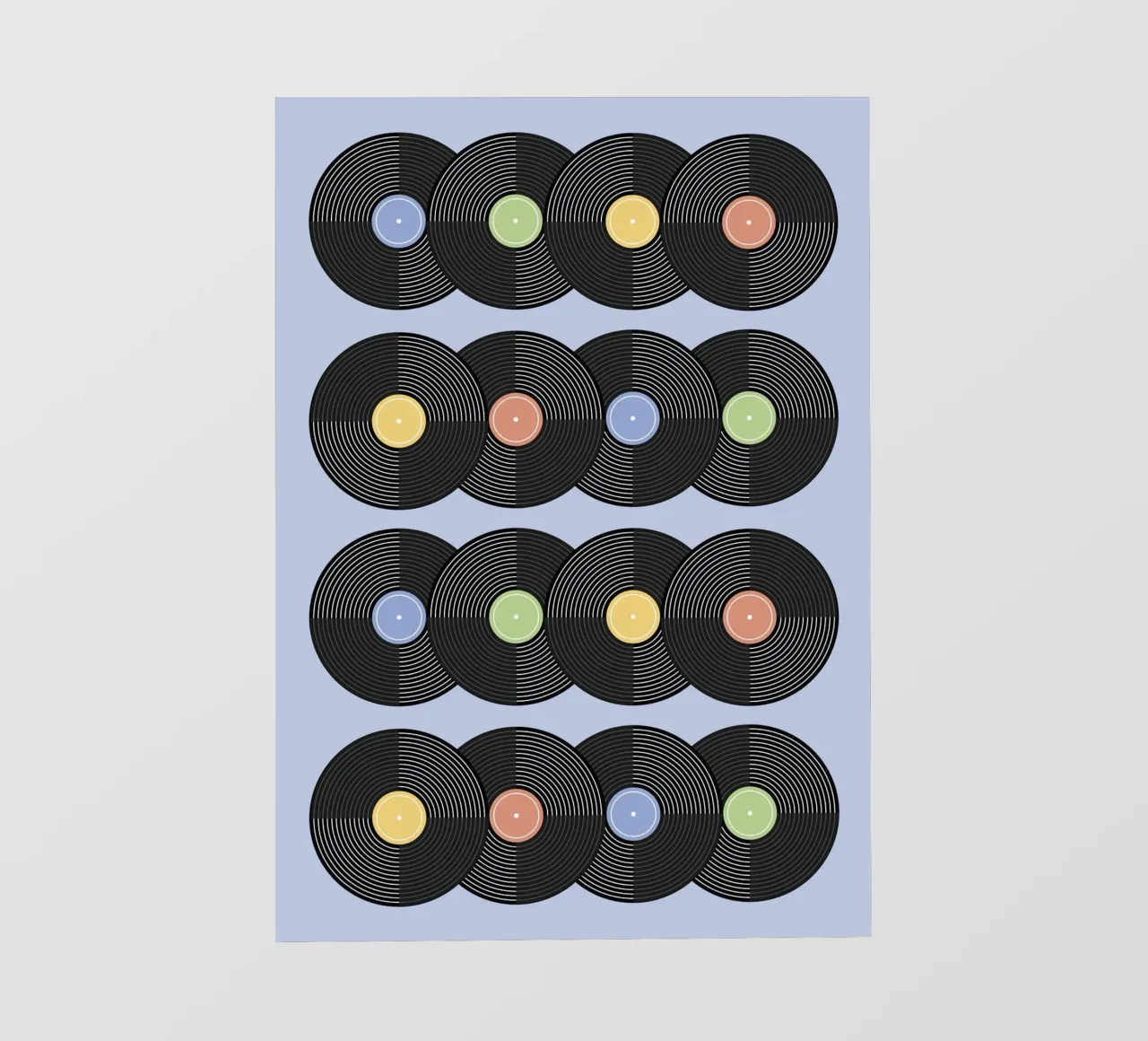 Vinyl Pattern #1 PVC Plane von kathrinmay