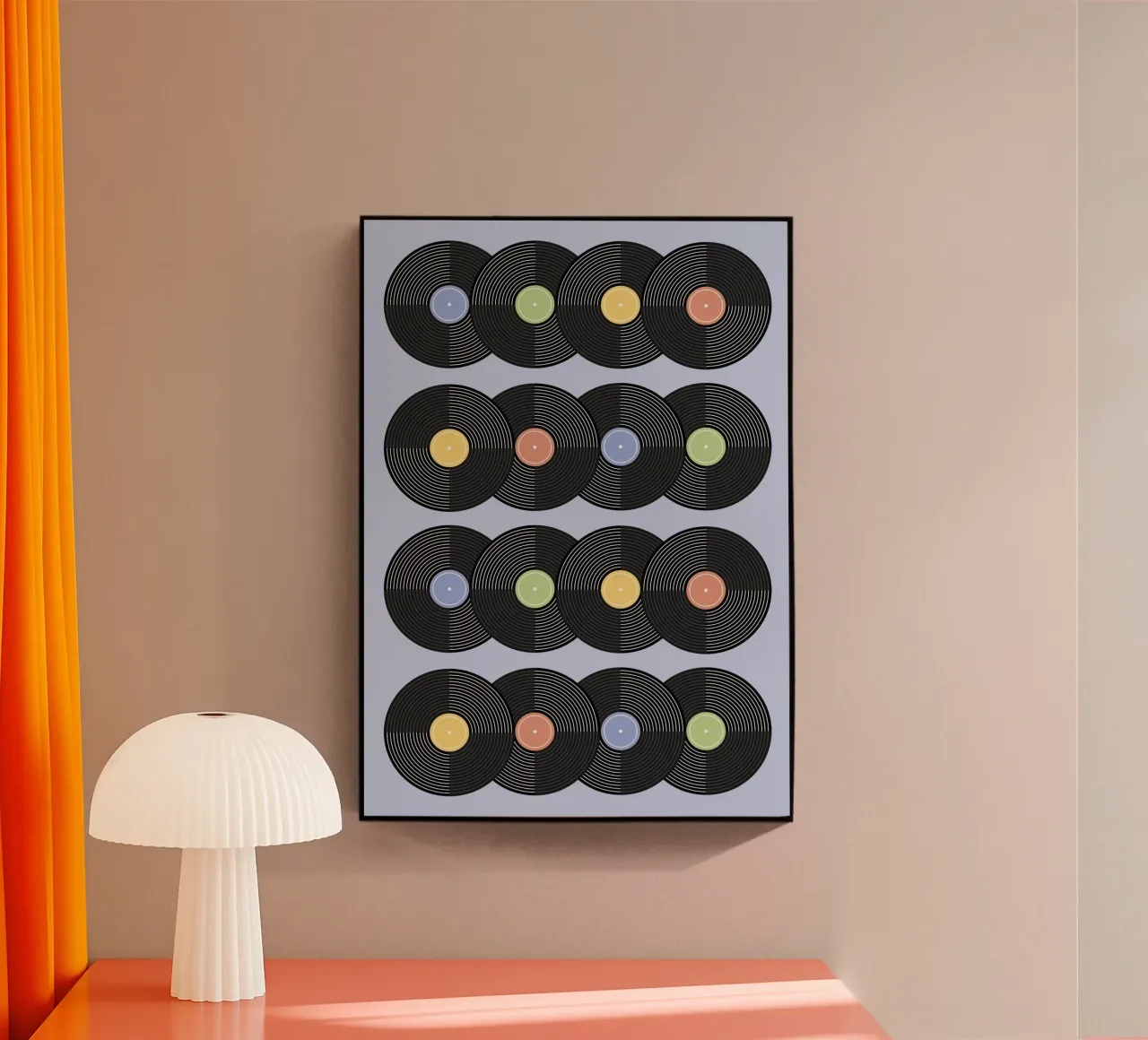 Vinyl Pattern #1 plexiglass da kathrinmay