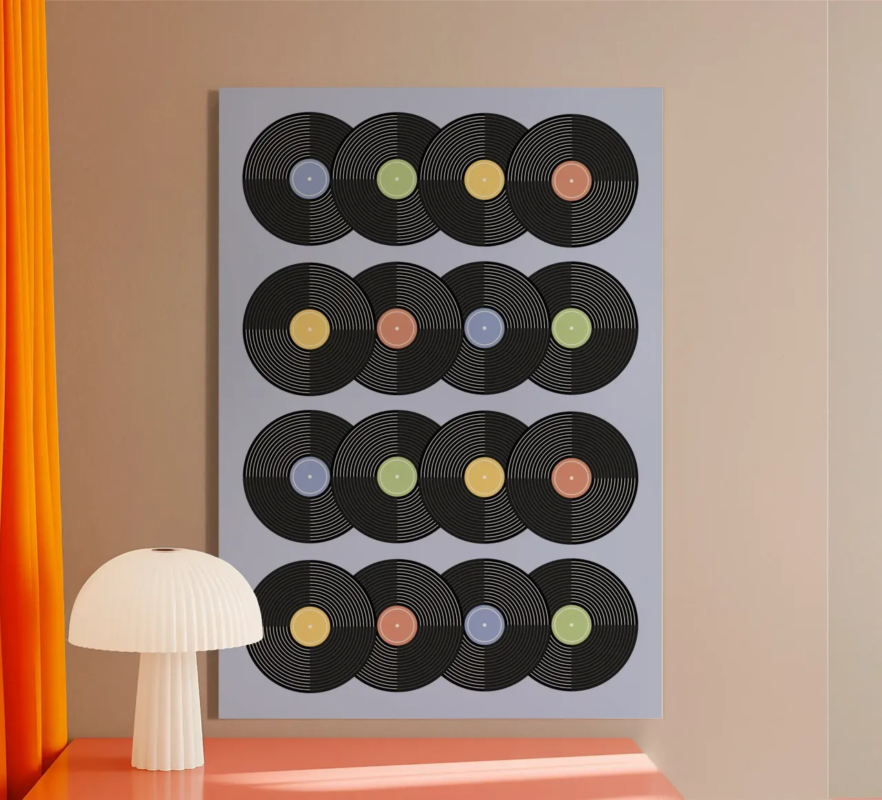 Vinyl Pattern #1 plexiglass da kathrinmay