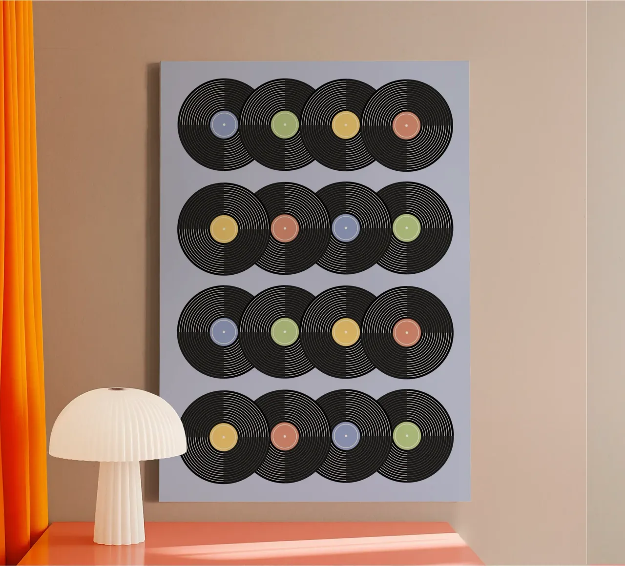 Vinyl Pattern #1 tela da kathrinmay