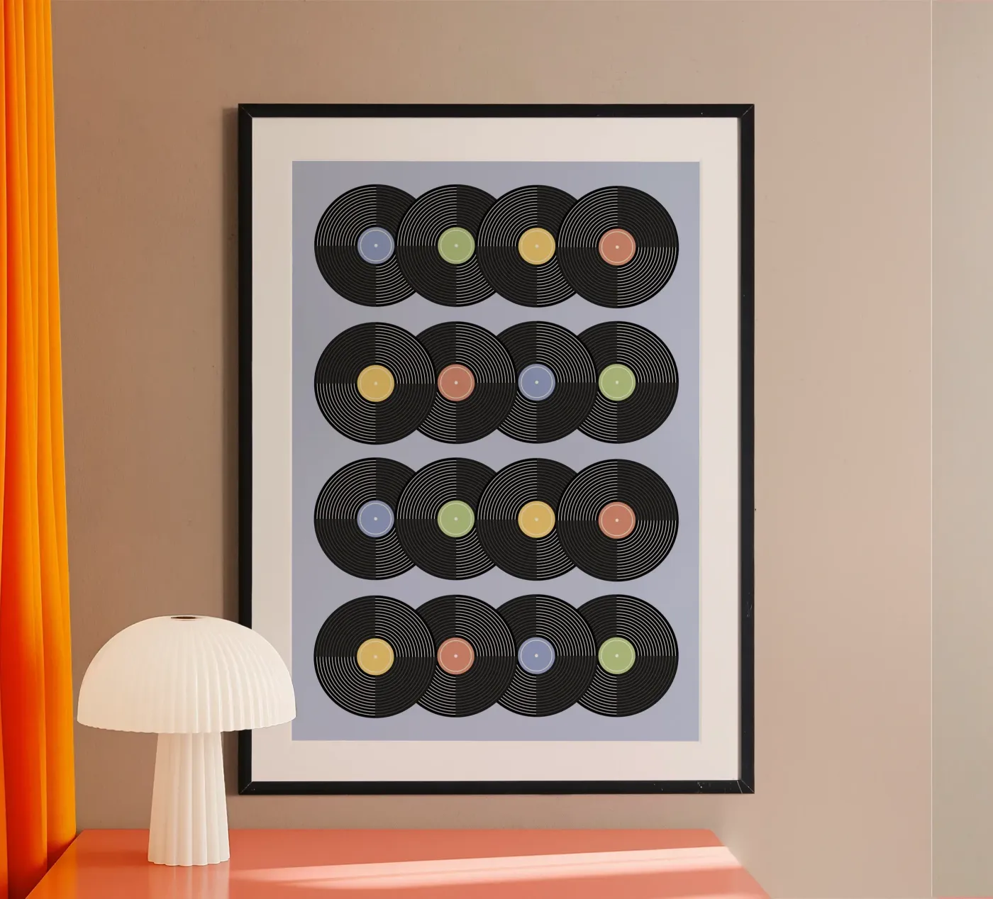 Vinyl Pattern #1 poster de kathrinmay