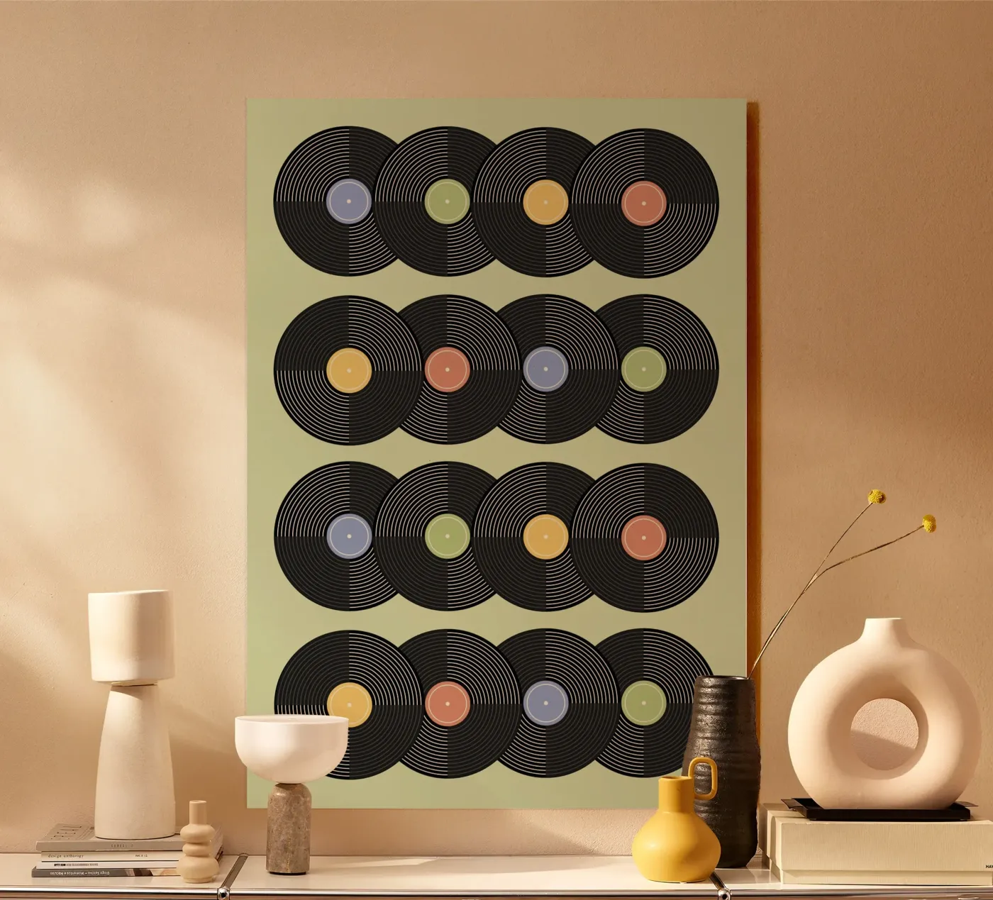 Vinyl Pattern #3 acryl van kathrinmay