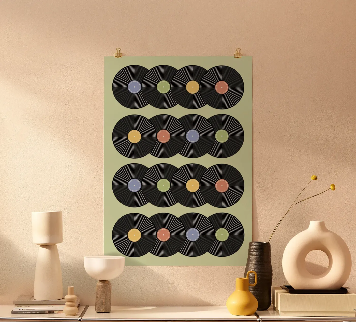 Vinyl Pattern #3 poster de kathrinmay