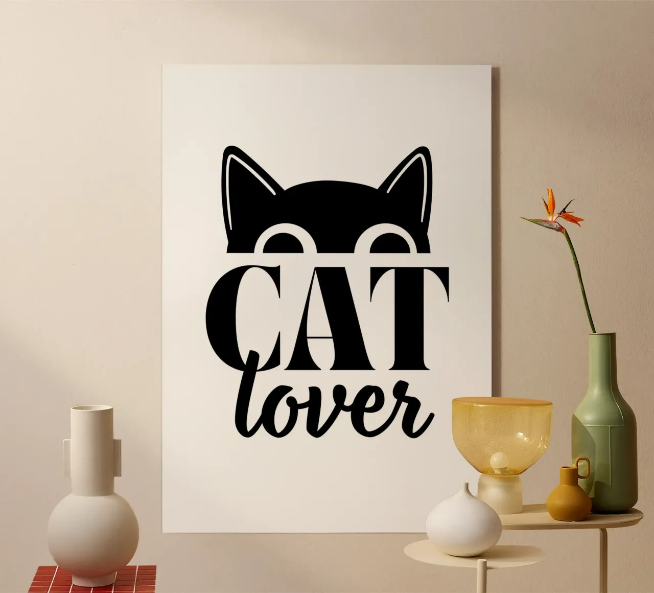 Cat lover plexiglass da PinkCandyWalls