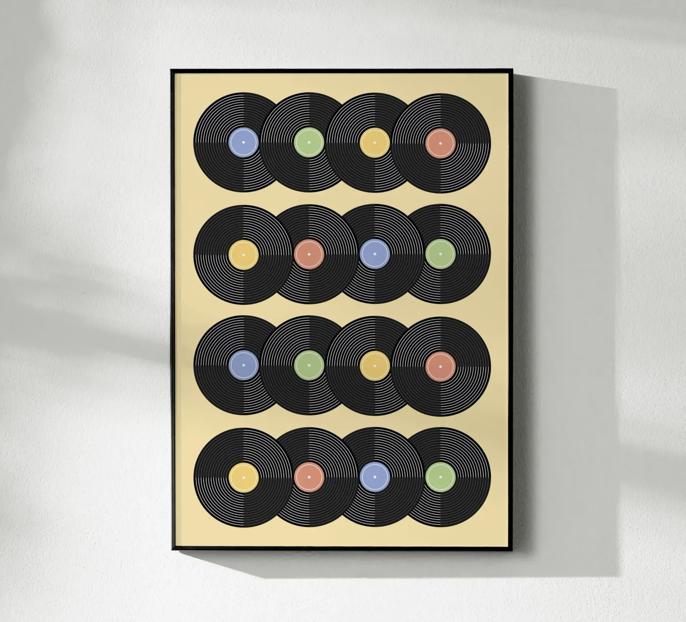 Vinyl Pattern #4 acryl van kathrinmay