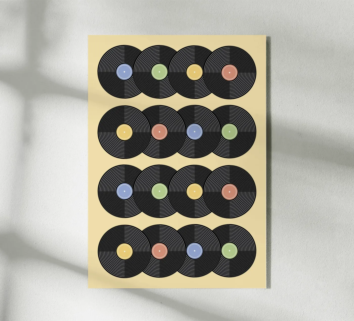 Vinyl Pattern #4 acryl van kathrinmay