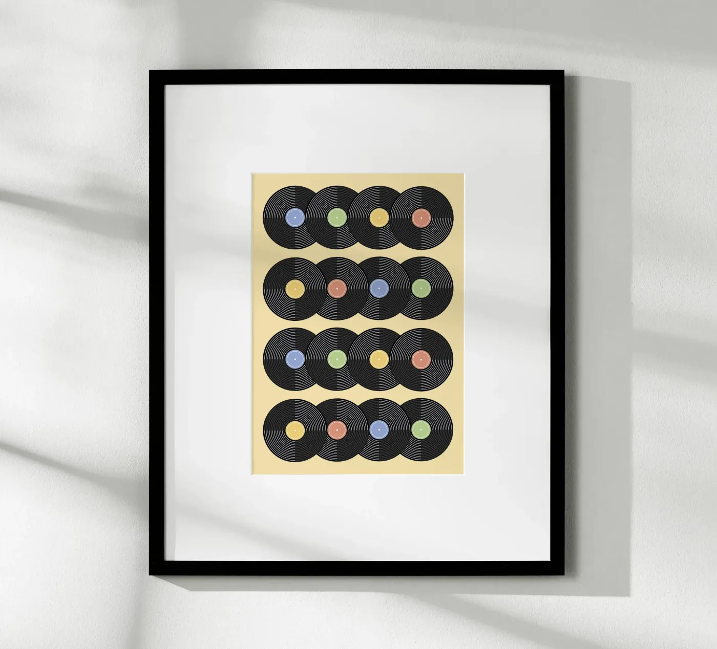 Vinyl Pattern #4 Poster von kathrinmay