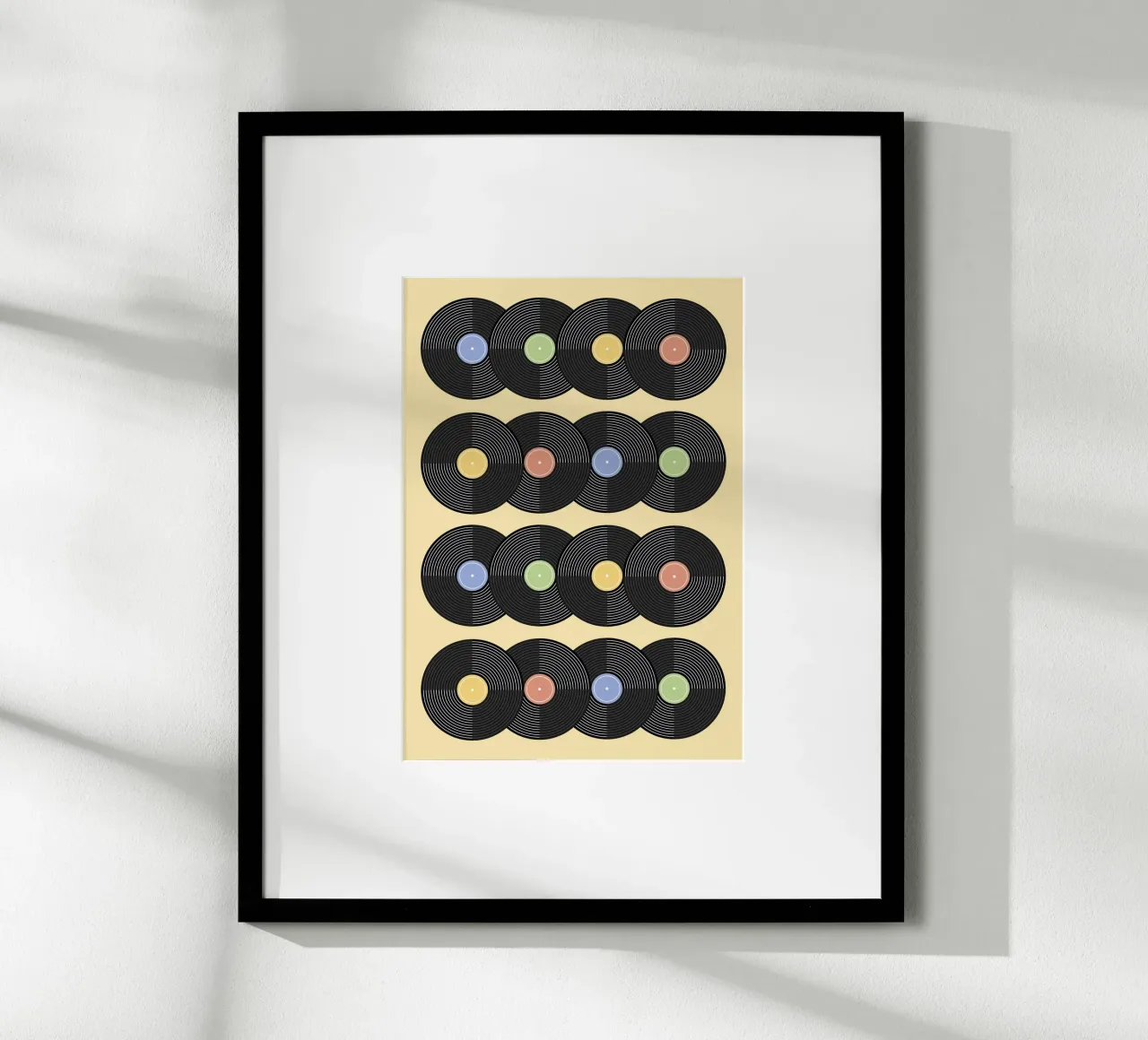 Vinyl Pattern #4 poster by kathrinmay