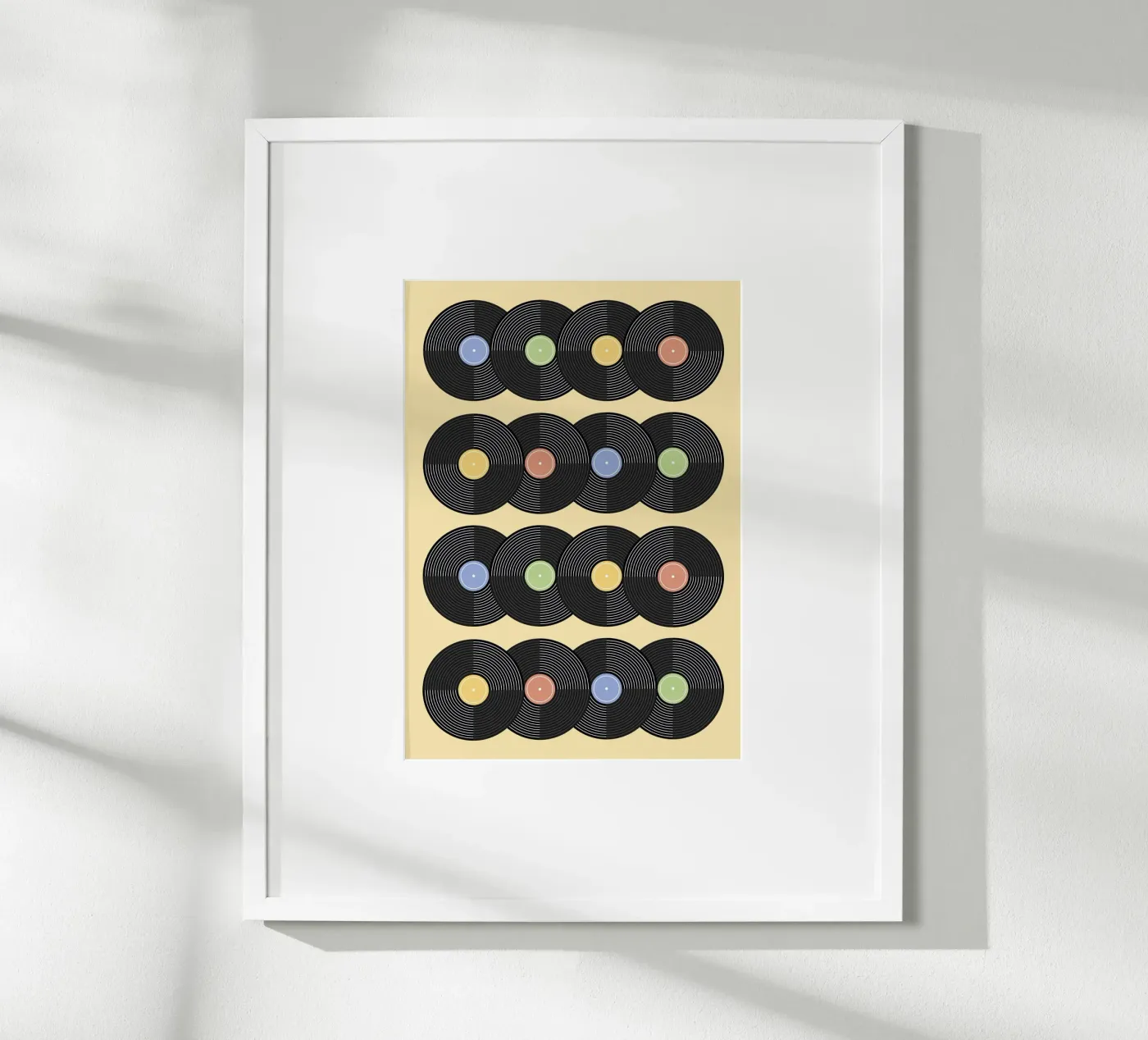 Vinyl Pattern #4 Poster von kathrinmay