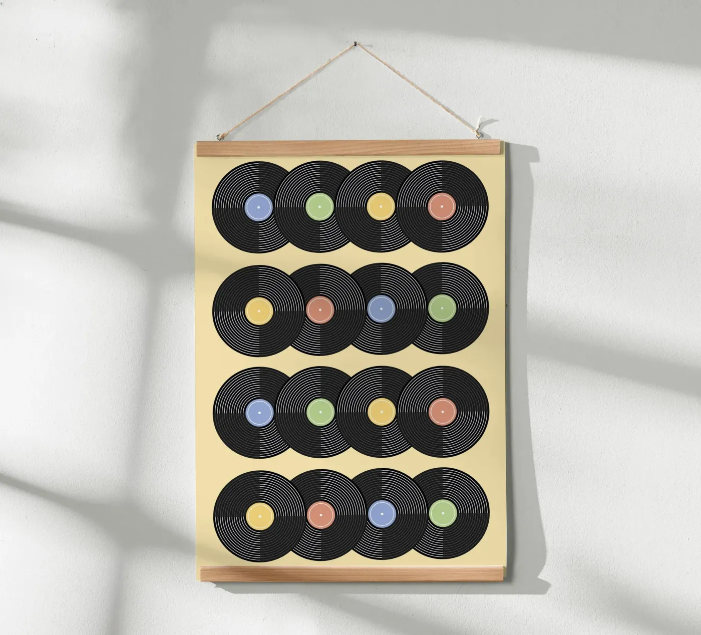 Vinyl Pattern #4 Poster von kathrinmay