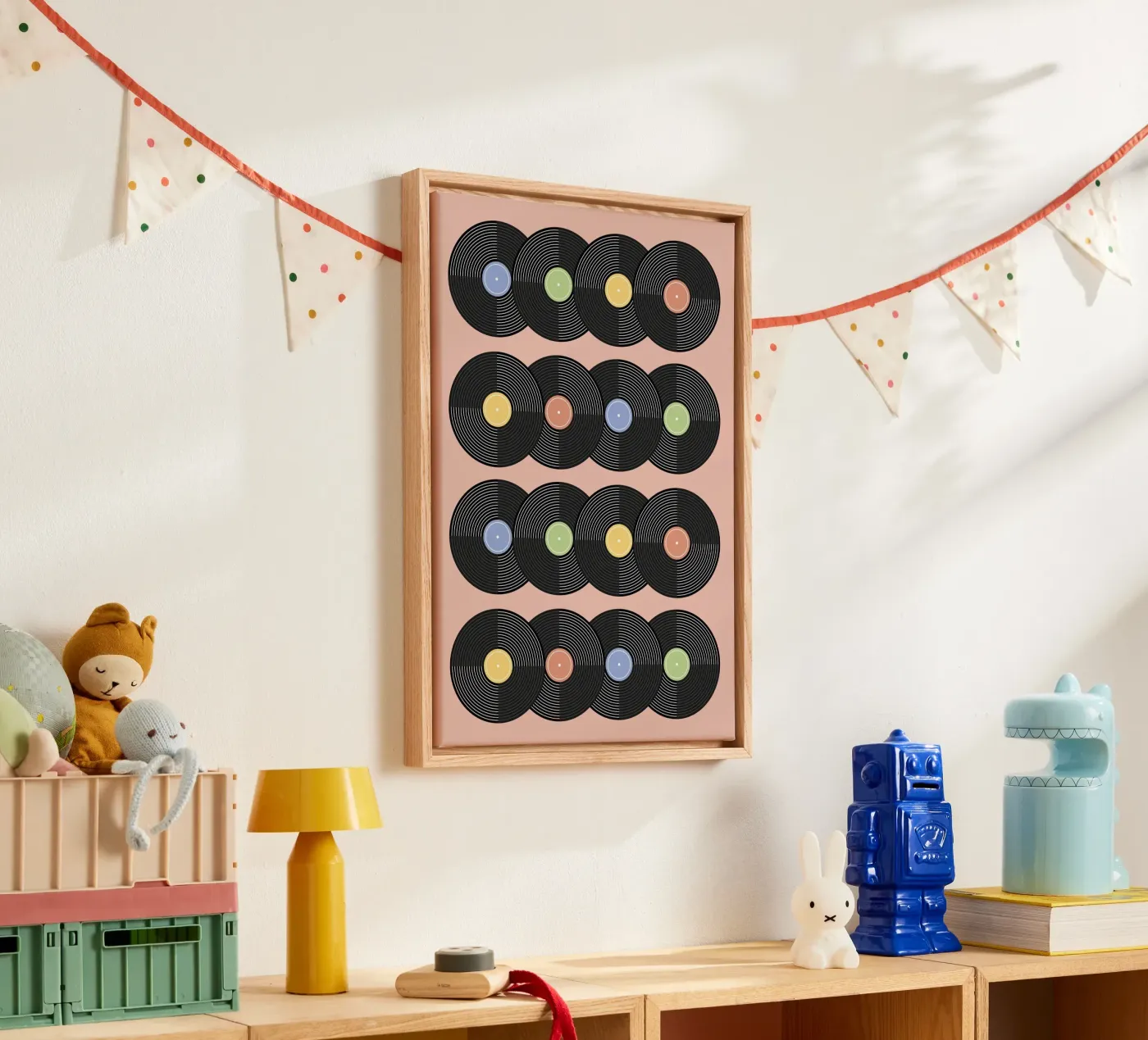 Vinyl Pattern #5 canvas van kathrinmay