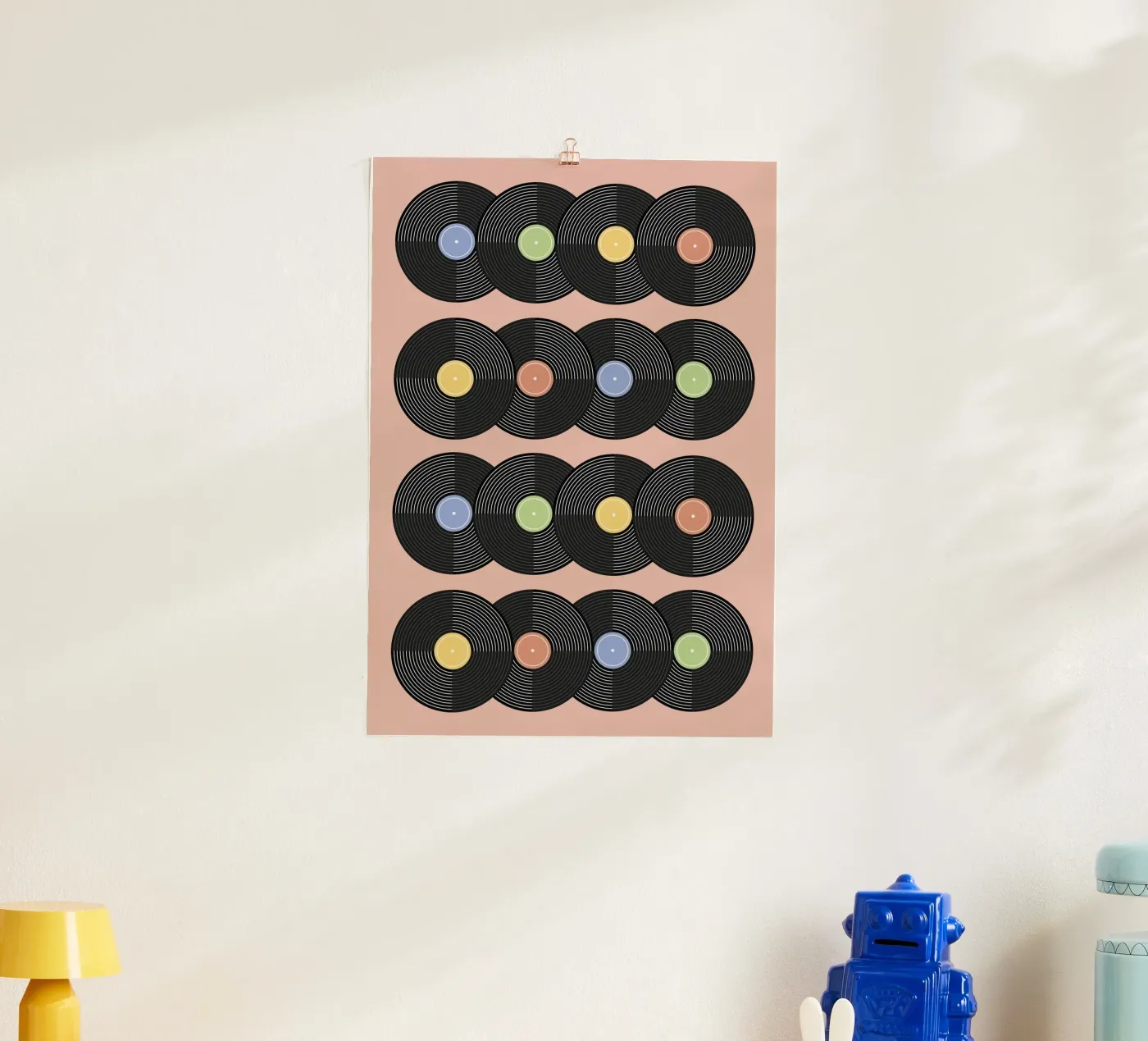 Vinyl Pattern #5 poster da kathrinmay