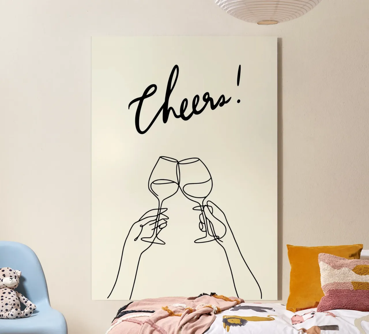 Cheers plexiglass da PinkCandyWalls