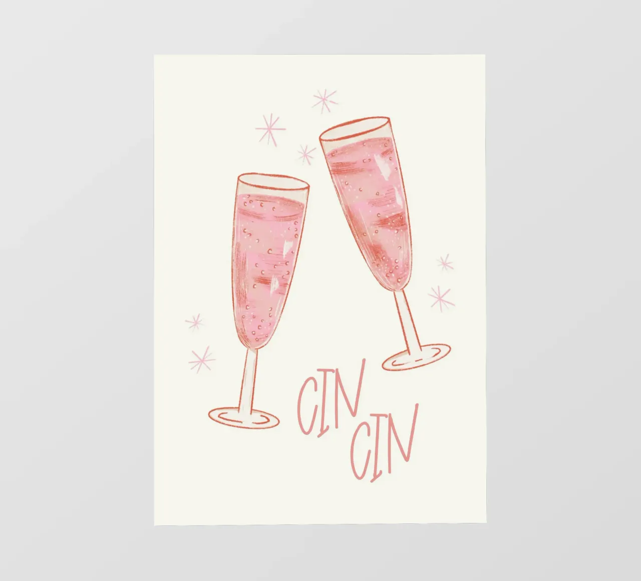 Cin cin pellicola backlit da PinkCandyWalls