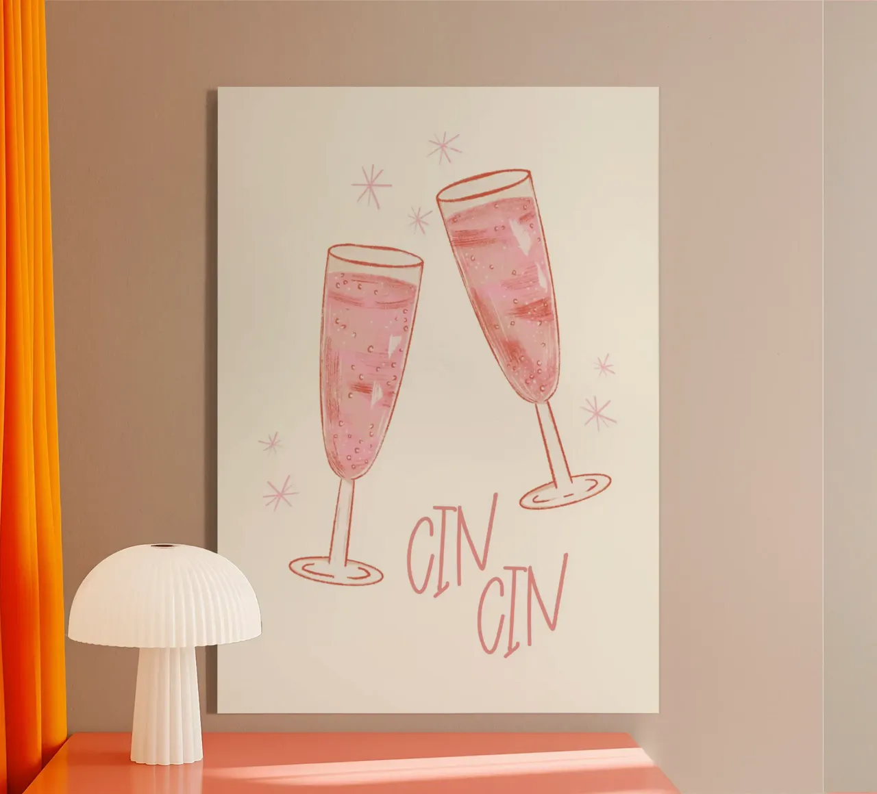 Cin cin plexiglass da PinkCandyWalls