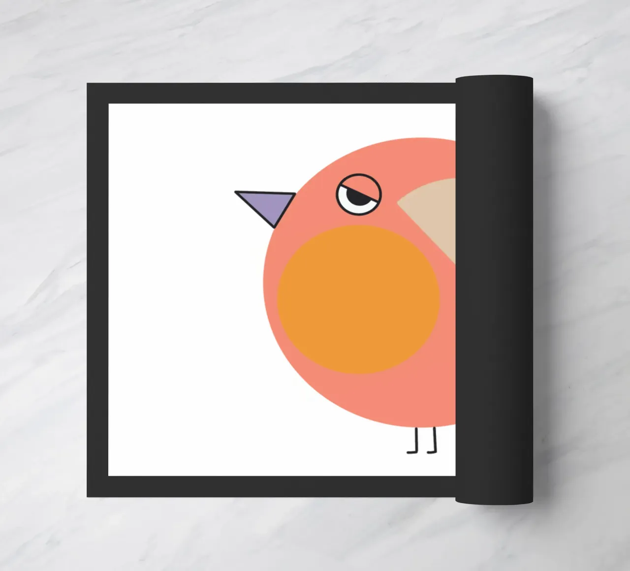 Vogel deurmat van BINNE