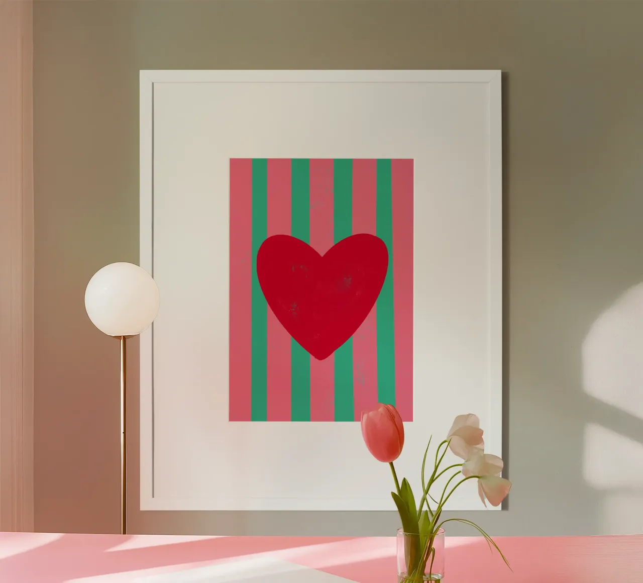 Cuore rosso poster da Art House