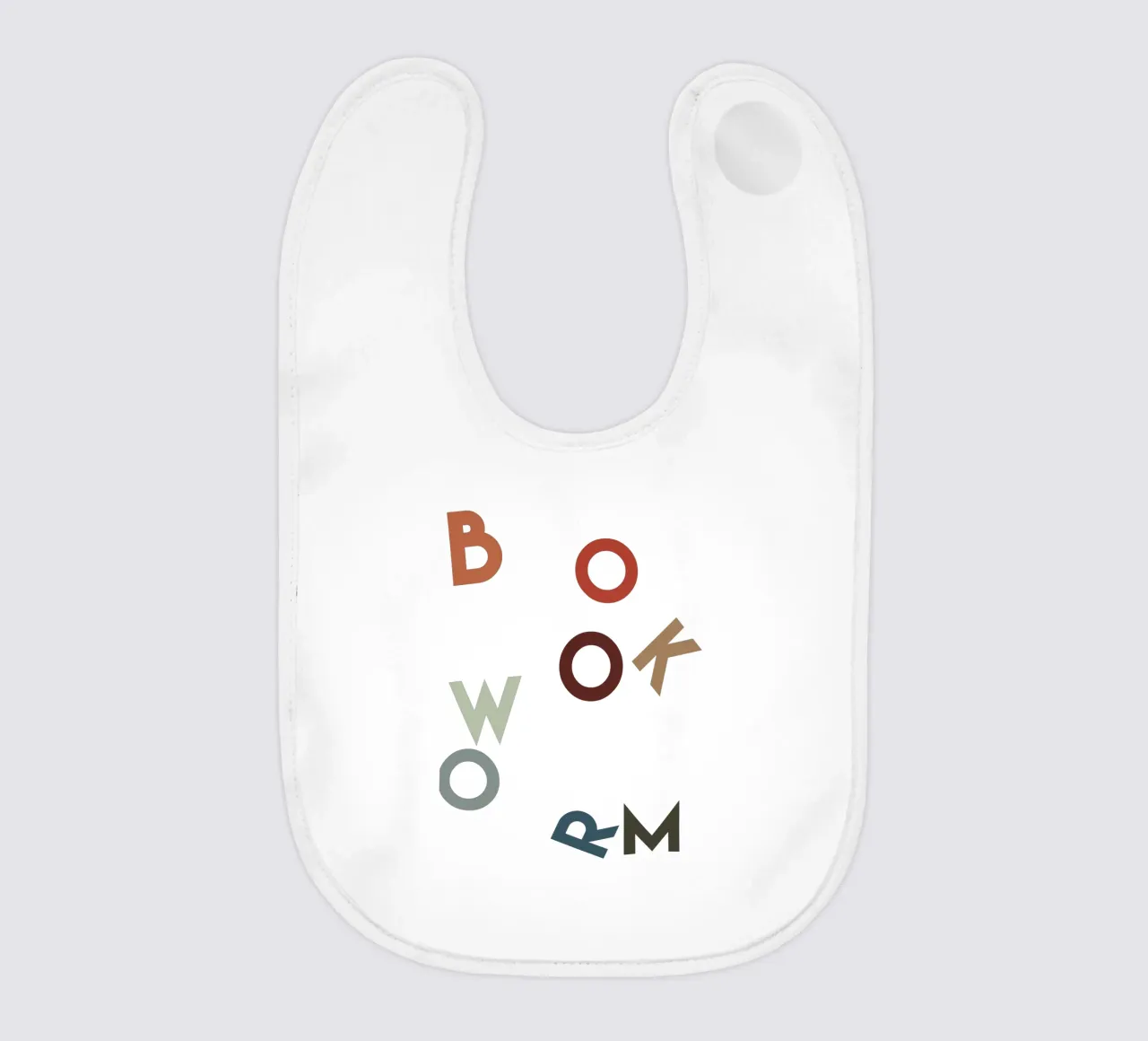 Bookworm bavaglino da Rose Beck Art