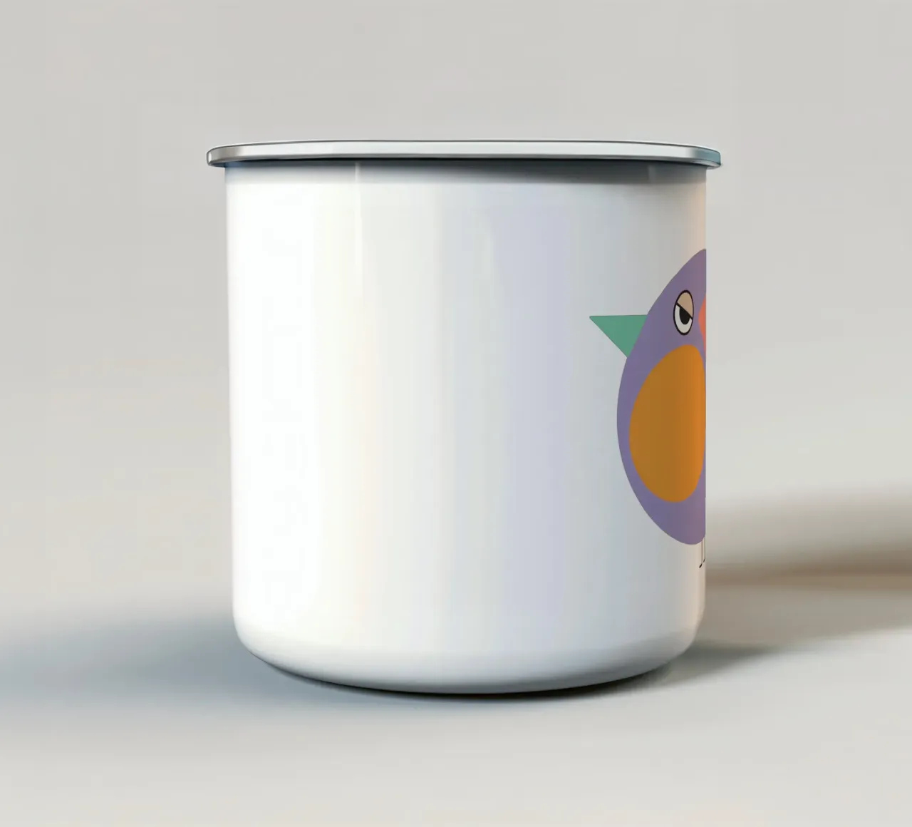 Vogel 2 tazza in smalto da BINNE