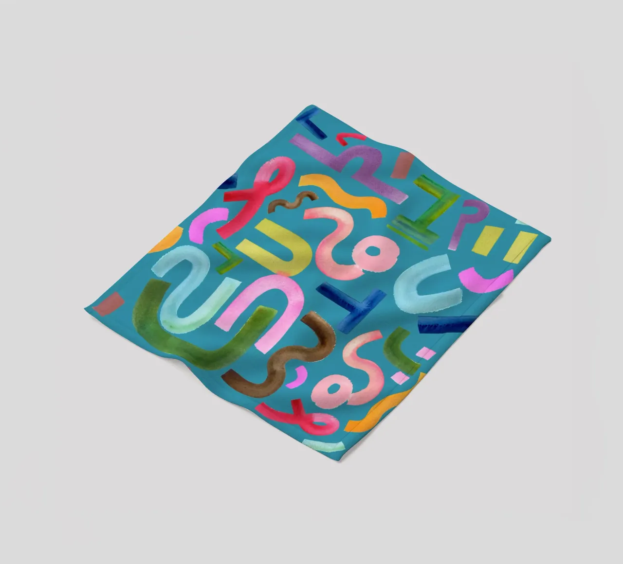 Abstract face coperta in pile da kosarandrea