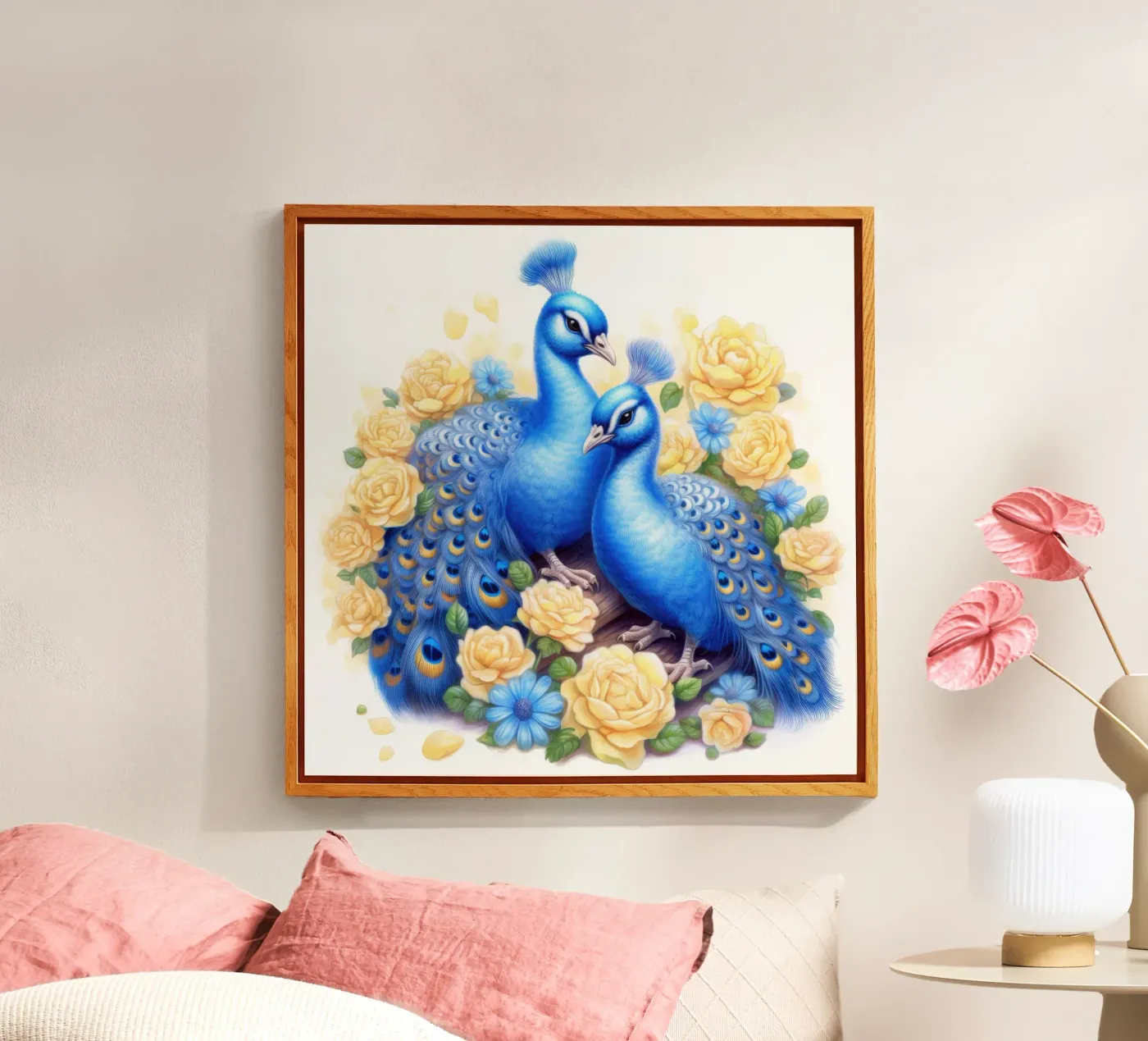 Piccoli pavoni plexiglass da Happy Littles