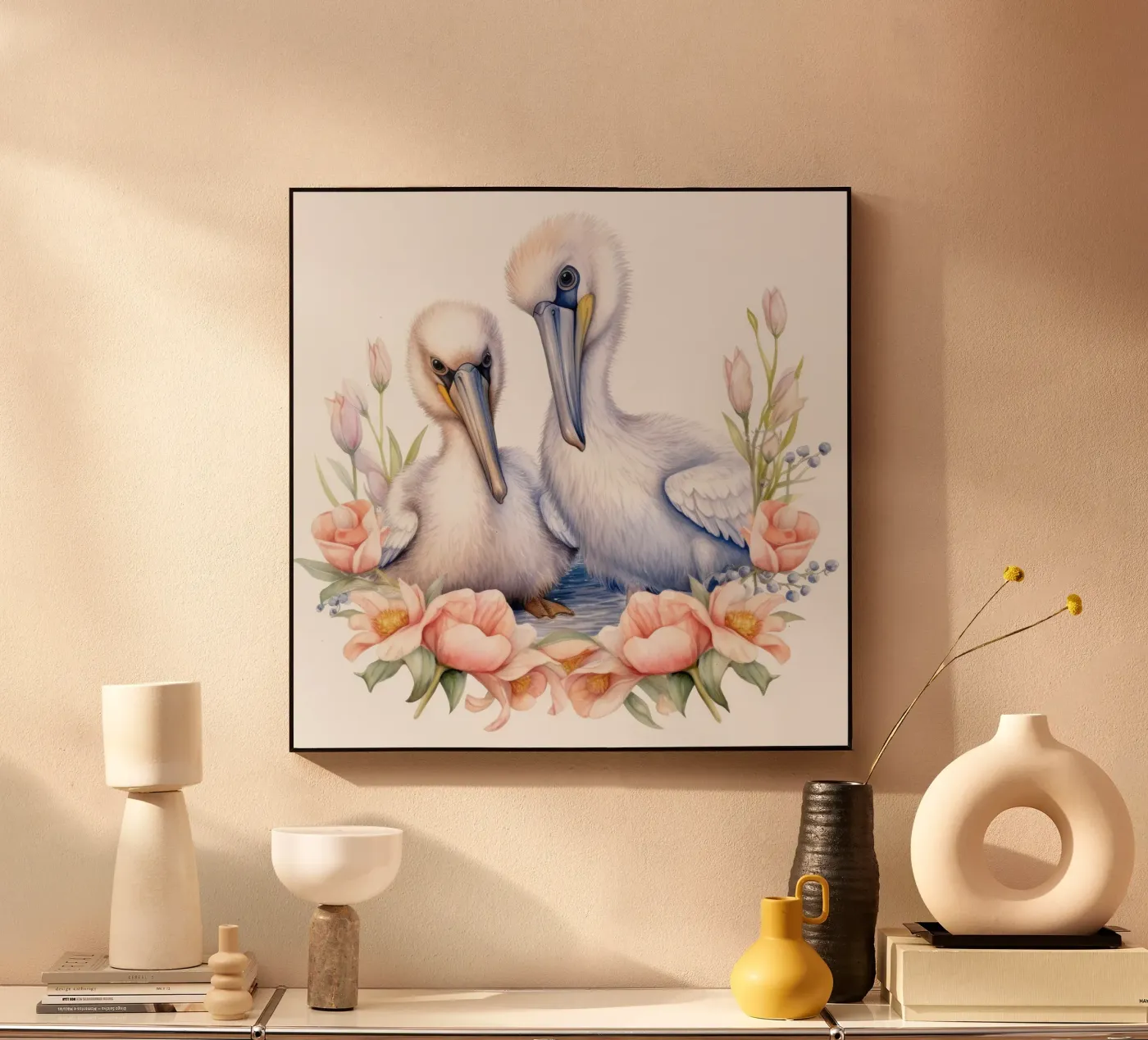 Baby Pelicans plexiglass da Happy Littles