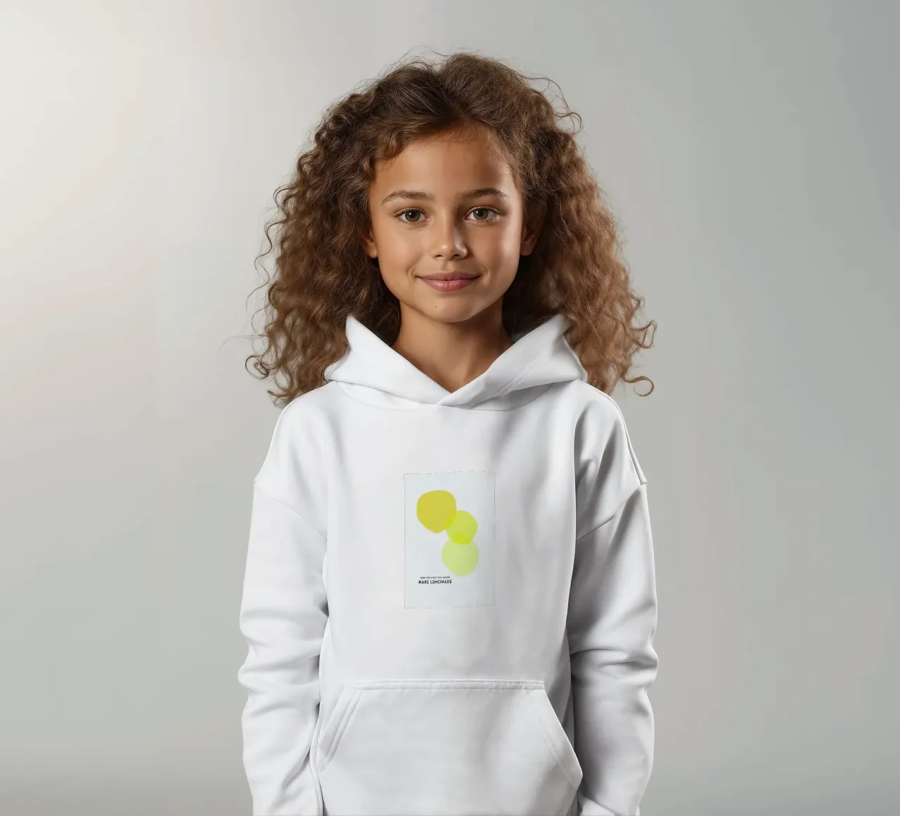 Lemons 2 felpa bambino con cappuccio da Trabolt Design