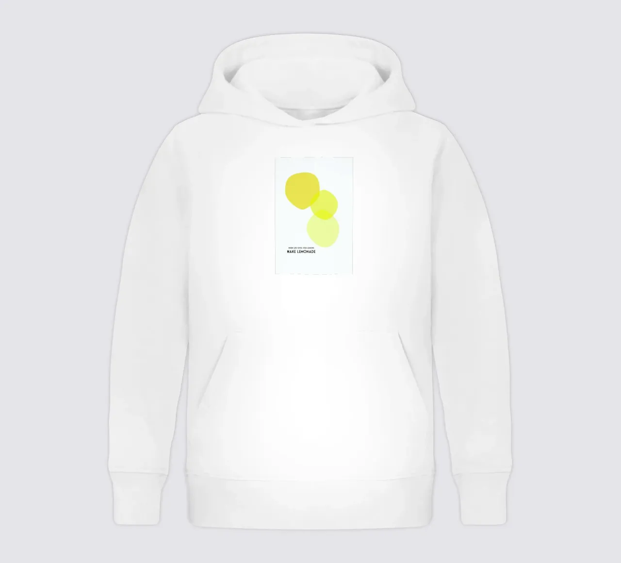 Lemons 2 felpa bambino con cappuccio da Trabolt Design